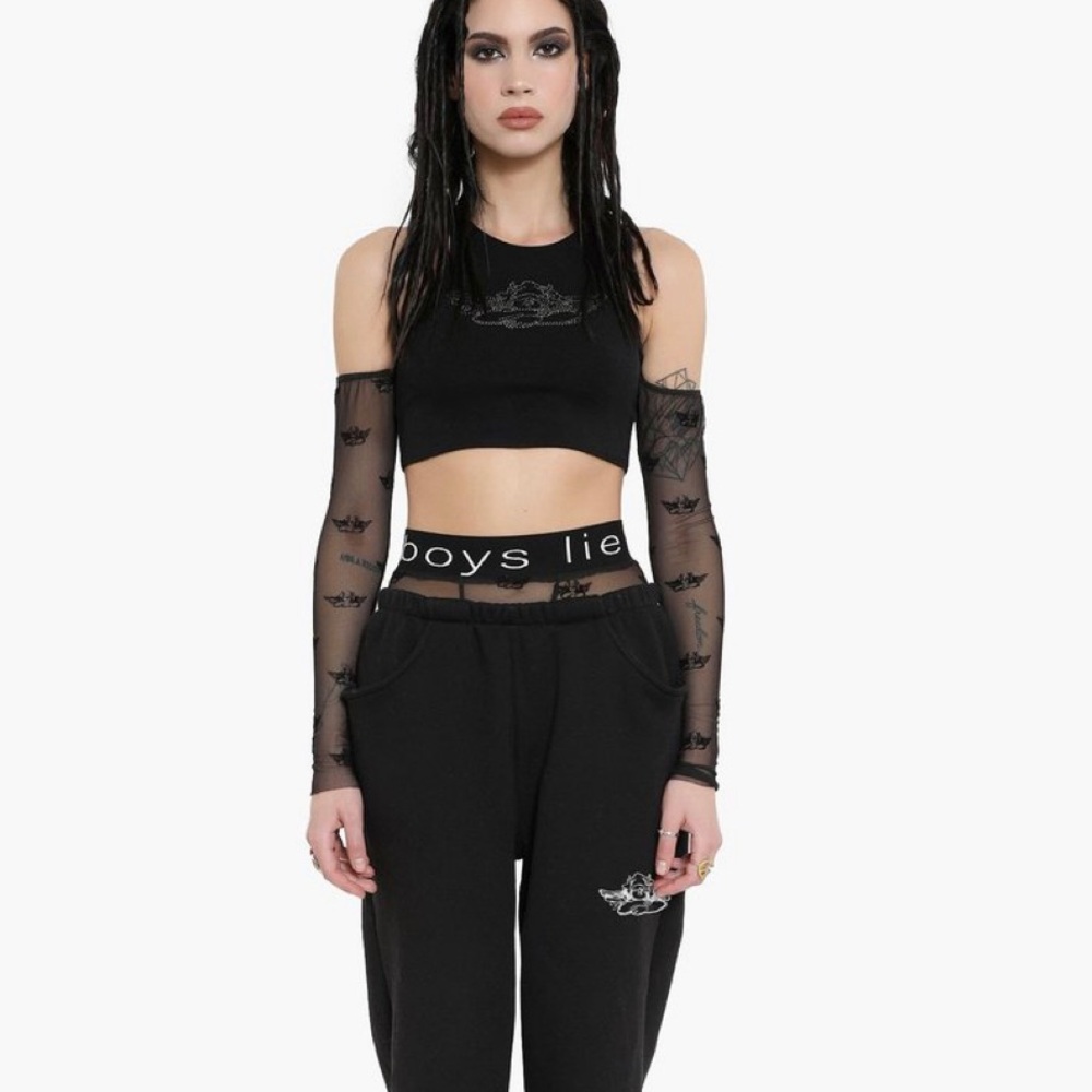 NWT Boys Lie Logo Angel Tank